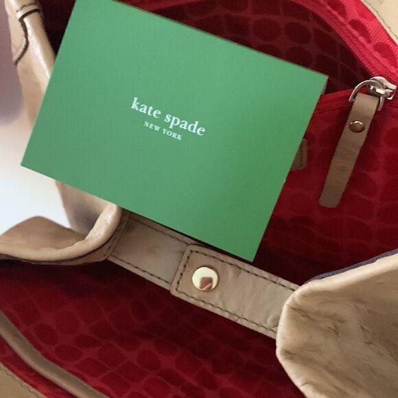 Kate Spade ostrich leather bag - Picture 5 of 6